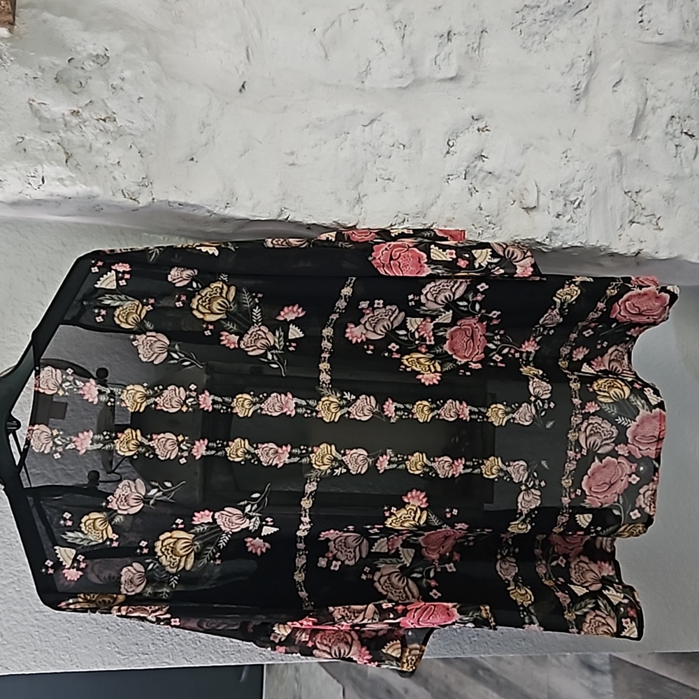 Style & Co Sheer Jacket - Picture 2 of 5